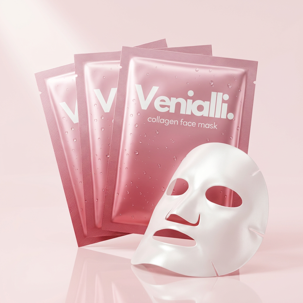 Salmon PDRN Collagen Mask (4-Pack)