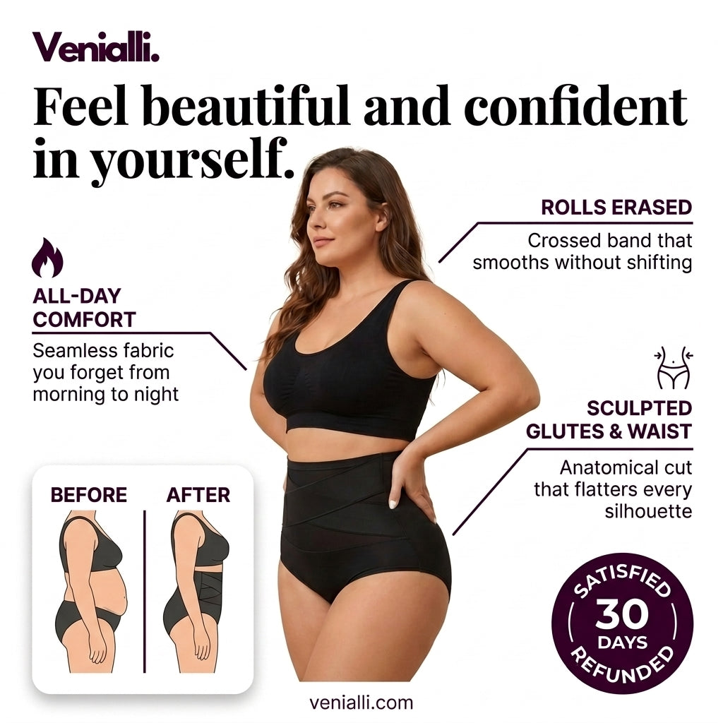 CrossBand™ Shaping Slip — High-Waisted Seamless Tummy Control