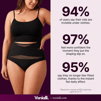 CrossBand™ Shaping Slip — High-Waisted Seamless Tummy Control