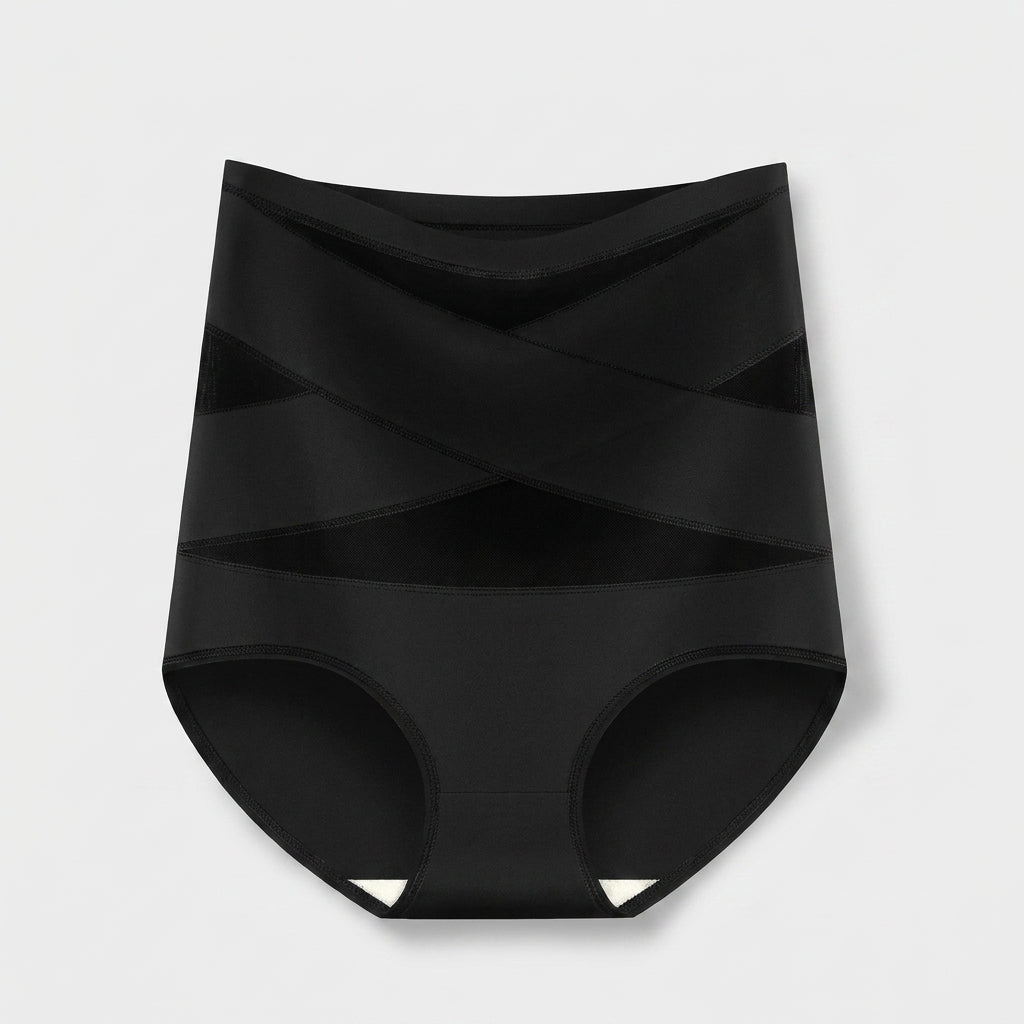 CrossBand™ Shaping Slip — High-Waisted Seamless Tummy Control