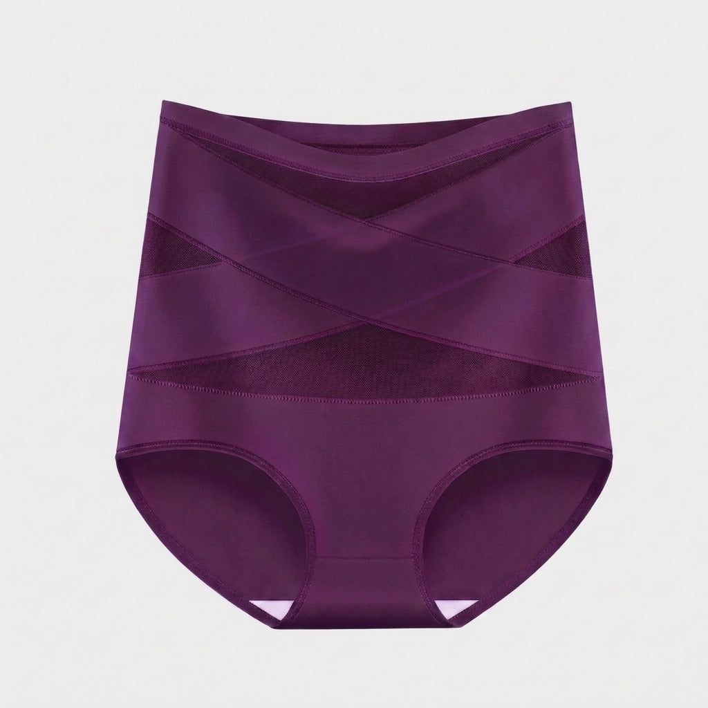 CrossBand™ Shaping Slip — High-Waisted Seamless Tummy Control