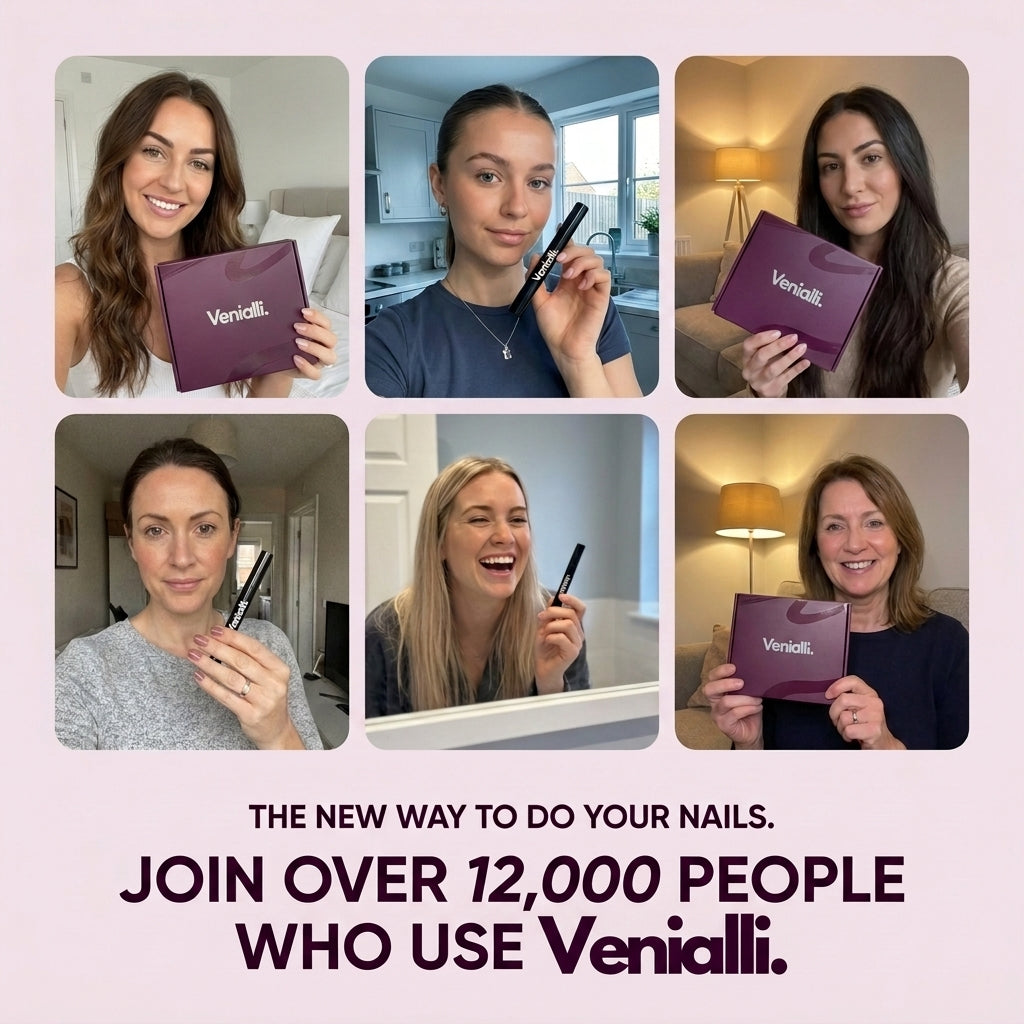 5 Nail Varnish Pens — No UV Lamp | Venialli™